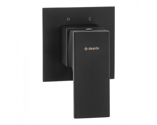 Deante Anemon Bis Nero Смеситель скрытого монтажа 1-функциональный, черный