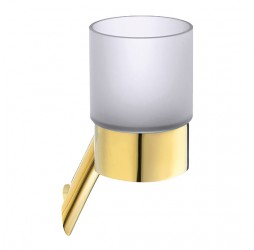 Deante Silia Gold Стакан для щеток настенный, золото