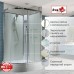 Душевая кабина AvaCan EM3912RNT AVA 120x90 правая, без крыши, стекла прозрачные, профиль хром