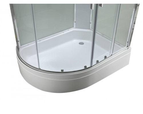 Душевая кабина AvaCan EM3912RNT AVA 120x90 правая, без крыши, стекла прозрачные, профиль хром