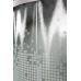 Душевая кабина Avacan L910NGM AVA 100x100 без крыши с гидромассажем (стекла матовые с рисунком)