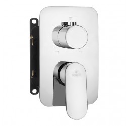 Deante Alpinia BOX Накладка к боксу 3-функциональная, хром