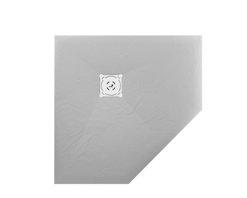 Душевой поддон трапеция RGW ST/T-Co Бетон искусственный камень RGW ST/T*-0099Co ( 90*90*2,5) см/ 16155099-10