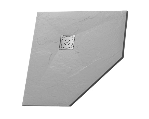 Душевой поддон трапеция RGW ST/T-Co Бетон искусственный камень RGW ST/T*-0099Co ( 90*90*2,5) см/ 16155099-10