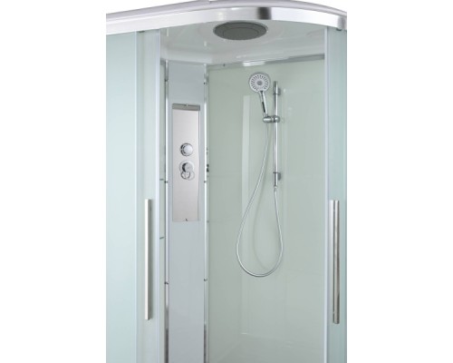 Душевая кабина Avacan EM2812L AVA 120x80 левая, стандарт, стекла матовые, профиль хром