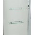 Душевая кабина AvaCan EM5812LNT AVA 120x80 левая, без крыши, стекла прозрачные, профиль хром