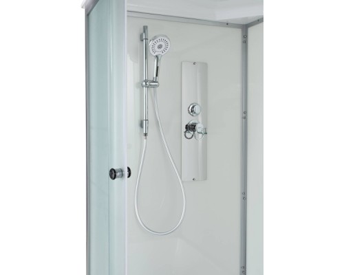 Душевая кабина AvaCan D5010 AVA 100x100 стандарт, стекла матовые, профиль хром