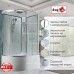 Душевая кабина Avacan EM5811RT AVA 110x80 правая, стандарт, стекла прозрачные, профиль хром