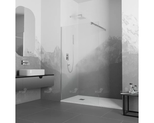Душевая перегородка RGW WA-002 неподвижное Walk In cтекло матовое 6 мм  80*195  35100208-21