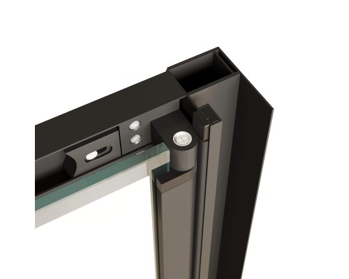 Складная душевая дверь RGW PA-21-B 100*190 прозрачное стекло 5 мм 06082110-14