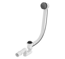 Слив-перелив WHITECROSS 60 см. (оружейная сталь)