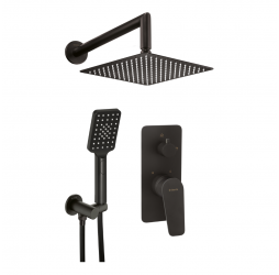 Deante Jasmin Набор для душа скрытого монтажа, черный