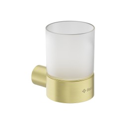 Deante Round Gold BR Стакан для щеток, браш. золото
