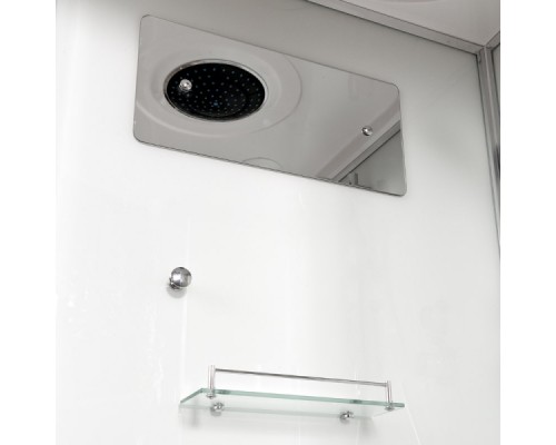 Душевая кабина AvaCan D271S AVA 100x100 стандарт, стекла матовые, профиль хром