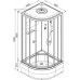 Душевая кабина AvaCan D271S AVA 100x100 стандарт, стекла матовые, профиль хром