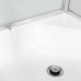 Душевая кабина AvaCan D271S AVA 100x100 стандарт, стекла матовые, профиль хром