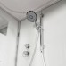 Душевая кабина AvaCan D271S AVA 100x100 стандарт, стекла матовые, профиль хром
