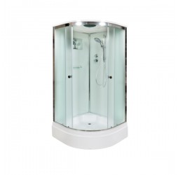 Душевая кабина Avacan D271S AVA 100x100 стандарт, стекла матовые, профиль хром