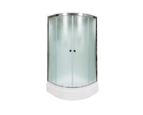 Душевая кабина AvaCan D311S AVA 110x110 стандарт, стекла матовые, профиль хром