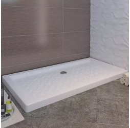 Поддон для душа прямоугольный керамический RGW CR белый Керамические cерия CER (70*140*100) 19170374-01