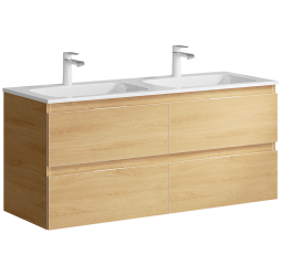aqwella Тумба под умывальник 122x45 Accent Прямоугольная цвет дерево светлое ACC0112DZ