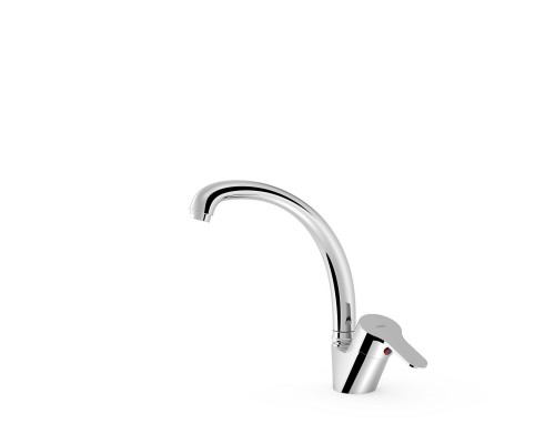 21544101 Tres Base Смеситель для кухни, высокий, хром