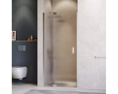 Распашная душевая дверь RGW HO-014 110*200 матовое стекло 8 мм 350601411-21