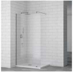 Душевую перегородку RGW WA-02-01 неподвижное Walk In cтекло Прозрачное 6 мм  80*195