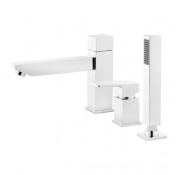 Deante Anemon Смеситель для ванны врезной на 3 отверстия, хром