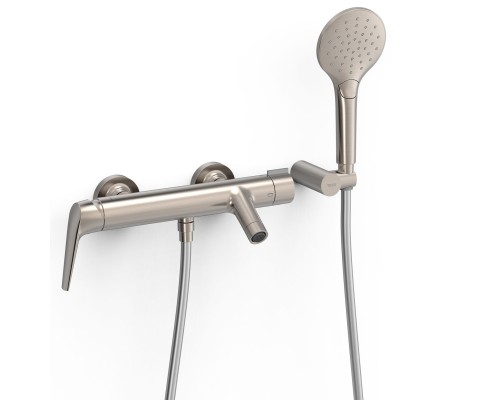 28117001AC TRES FUJI Смеситель для ванны однорычажный с душ комплектом