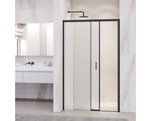 Душевая дверь RGW Passage 130x195 PA-017B стекло матовое, профиль черный 350801713-24