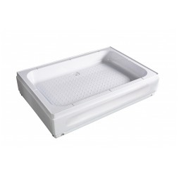 Душевой поддон акриловый прямоугольный  RIVER WEMOR   90/70/24 S 900*700*240 мм