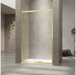 Душевая дверь 180*195 RGW PA-114-Gb Золото браш/Прозрачное/6 мм (178-182) (EasyClean) (030811418-16)