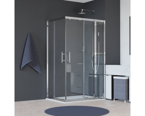 Душевой уголок RGW HO-42 (HO-31 + Z-41) прозрачное cтекло цвет профиля 8 мм 03064292-11