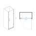 Распашная душевая дверь RGW PA-06 B 60*195 прозрачное стекло 6 мм 41080606-14