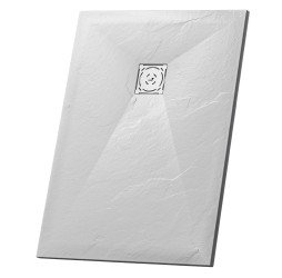 Душевой поддон прямоугольный RGW ST-W белый искусственный камень cерия Stone Tray (90*120*2,5) 16152912-01
