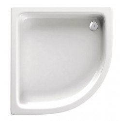 Deante Plus II Поддон полукруглый с ножками, 90*90*26 см