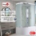 Душевая кабина Avacan EM5812R AVA 120x80 правая, стандарт, стекла матовые, профиль хром