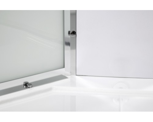 Душевая кабина Avacan EM5012RLED AVA 120x90 LED, правая, стекла с рисунком, профиль хром
