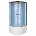 Душевая кабина AvaCan EM5011NLED AVA 110x110 б/к, LED, стекла с узором, профиль хром