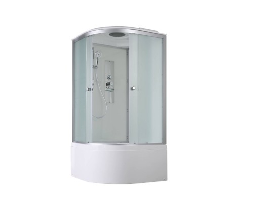 Душевая кабина AvaCan D5080 AVA 80x80 стандарт, стекла матовые, профиль хром
