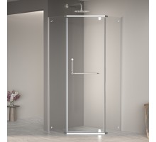 Душевой уголок, трапеция RGW PA-081 прозрачное cтекло цвет профиля 6 мм 35088122-11