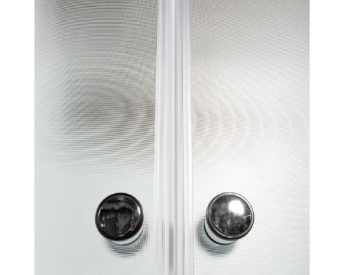 Душевая кабина AvaCan D512L AVA 120x90 без крыши, левая, стекла матовые, профиль хром