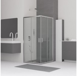 Душевой уголок RGW Classic CL-34 90x90 стекла прозрачные, профиль хром 32093499-11
