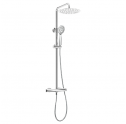 Deante Душевая колонна с термостатическим смесителем для душа, хром