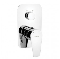 Deante Agawa Смеситель скрытого монтажа 2-функциональный, хром