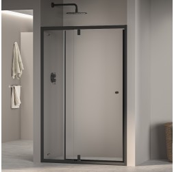 Распашная душевая дверь RGW PA-02-B NEW 90*185 прозрачное стекло 6 мм 41080209-14