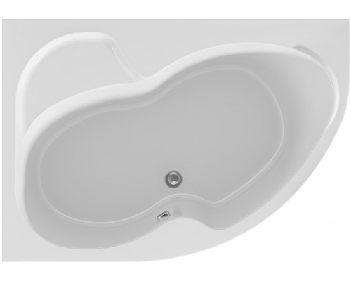 Ванна акриловая 1Марка "AURA" 160*105 L угольная без каркаса и панели