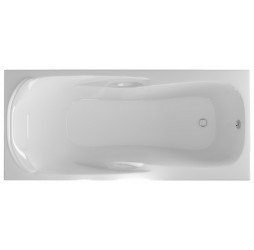 Ванна акриловая 1Марка "CALYPSO" 170*75 прямоугольная без каркаса и панели