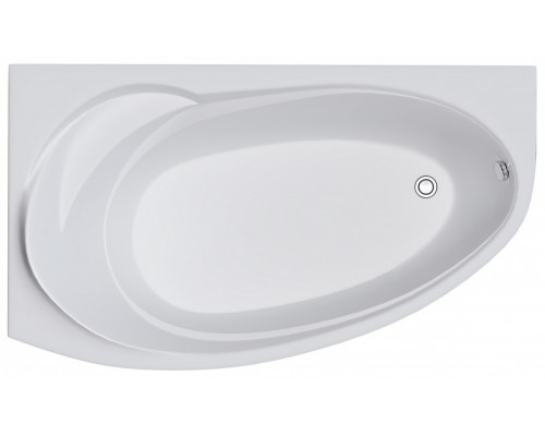 Ванна акриловая 1Марка "JULIANNA" 160*95 L угловая без каркаса и панели